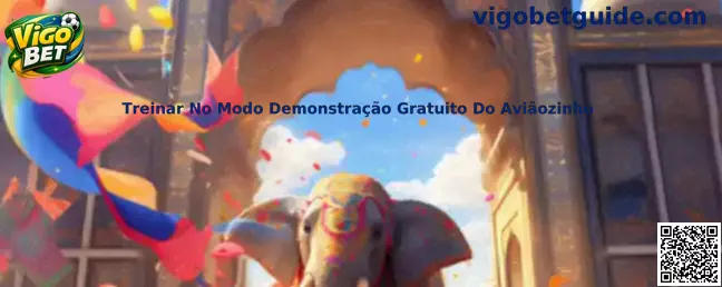 Treinar no modo demonstração gratuito do aviãozinho
