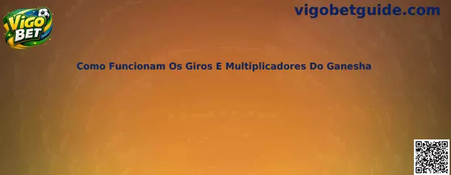 Como Funcionam Os Giros E Multiplicadores Do Ganesha