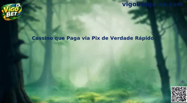 Cassino que Paga via Pix de Verdade Rápido